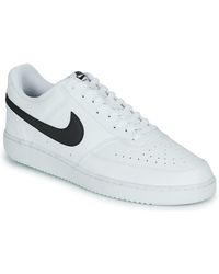 Nike Leather Court Vision Low Trainers in Tan (Brown) for Men | Lyst UK