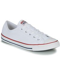 Converse - Shoes (trainers) Chuck Taylor All Star Dainty Gs Canvas Ox - Lyst