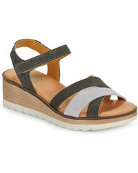Dream in Green - Wedge Sandals Lisa - Lyst