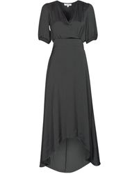 Morgan Rsibil Long Dress - Black