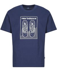 New Balance - T Shirt Graphic Jersey Tee - Lyst