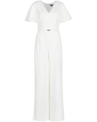 ralph lauren jumpsuit white