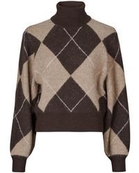 Vero Moda - Sweater Vmdarla Ls Rollneck - Lyst