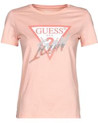Guess - Ss Cn Icon Tee T Shirt - Lyst