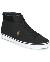 ralph lauren shoes high tops