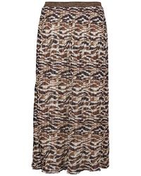 ONLY - Midi Skirts Onljopee Jessie Fr Midi - Lyst