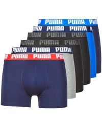 PUMA - Basic X6 Boxer Shorts - Lyst
