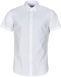 Jack & Jones - Short Sleeved Shirt Jjjoe Shirt Ss Plain - Lyst