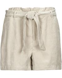 ONLY - Shorts Onlviola Hw Pb Belt Cord Shorts Tlr - Lyst