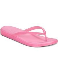 Crocs™ - Flip Flops / Sandals (shoes) Miami Jelly Round Toe Flip - Lyst