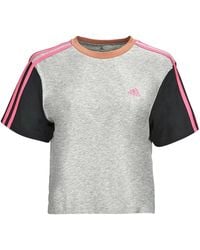 adidas - T Shirt 3s Cr Top - Lyst