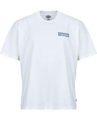 Dickies - T Shirt Plain City Ss Tee White - Lyst