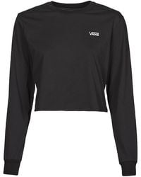 Vans - Junior V Ls Crop Long Sleeve T-shirt - Lyst