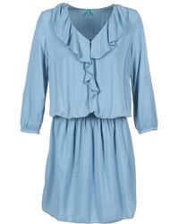 Benetton Afidoul Dress - Blue