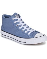 Converse - Shoes (high-top Trainers) Chuck Taylor All Star Malden Street Canvas Suede - Lyst