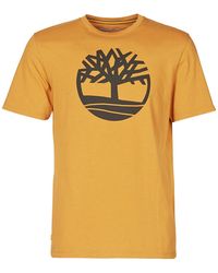 Timberland - T Shirt Ss Kennebec River Brand Tree Tee - Lyst