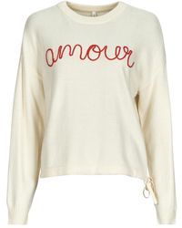 ONLY - Sweatshirts Onlkatia Ls Text - Lyst