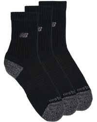 New Balance - Sports Socks Active Premium Crew 3 Pack - Lyst