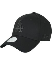 KTZ - Cap Female Metallic Logo 9forty® Los Angeles Dodgers Blk - Lyst