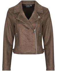 Vero Moda - Leather Jacket Vmjose Short Jacket - Lyst