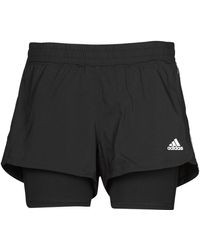 adidas - Pacer 3s 2 In 1 Shorts - Lyst