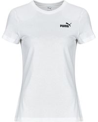 PUMA - T Shirt Ess Small No.1 Tee - Lyst