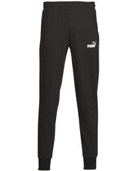 PUMA - Ess Logo Pants Fl Cl Sportswear - Lyst