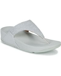 Fitflop - Flip Flops / Sandals (shoes) Lulu Shimmer Toe Post - Lyst