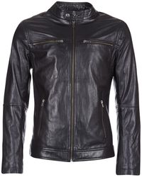 Yurban Abrachaleus Leather Jacket - Black