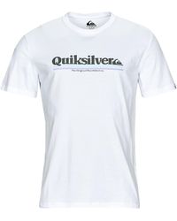 Quiksilver - T Shirt Between The Lines Ss - Lyst