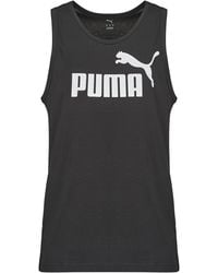 PUMA - Tops / Sleeveless T-shirts Ess No. 1 Logo Tank - Lyst