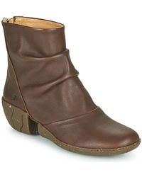 El Naturalista - Soft Low Ankle Boots - Lyst