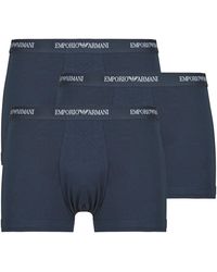 Emporio Armani - Boxer Shorts 3 Pack Trunk Af14132 - Lyst