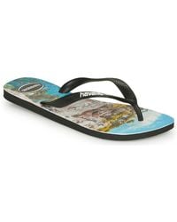 Havaianas - Top Photoprint Flip Flops / Sandals (shoes) - Lyst