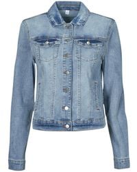 Vila - Denim Jacket Vishow - Lyst