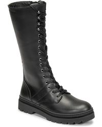 Pataugas Mary High Boots - Black