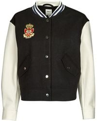 ONLY - Onlwembley L/s College Jacket Cc Pnt Jacket - Lyst