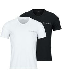 Emporio Armani - T Shirt Em000392 Pack De 2 - Lyst