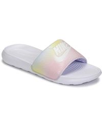 nike sandals colorful