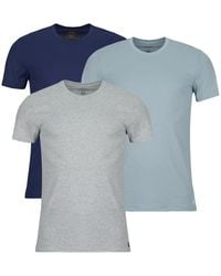 Polo Ralph Lauren - T Shirt S/s Crew-3 Pack-crew Undershirt - Lyst