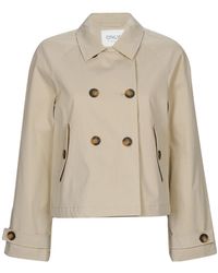 ONLY - Trench Coat Onlapril Short Trenchcoat Cc - Lyst