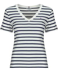 Tommy Hilfiger - T Shirt Slim Cody V-nk Ss - Lyst
