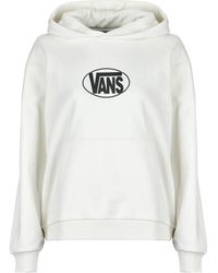 Vans - Hoodies Oval Logo Relaxed Pullover - Lyst