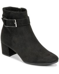 Tamaris Welty Low Ankle Boots - Black