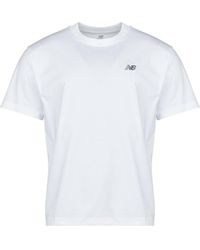 New Balance - T Shirt Sport Essentials Cotton T-shirt - Lyst