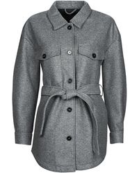 ONLY - Onlemma Freja Shacket Otw Coat - Lyst