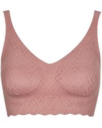 Sloggi - Triangle Bras And Bralettes Zero Feel Bliss Bralette - Lyst