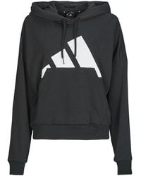 adidas - Hoodies Essentials Big Logo French Terry Loose Hoodie - Lyst