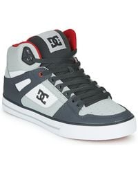 dc high top trainers