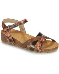 Mustang - Flat Sandals 26m0662002-brown-multi - Lyst